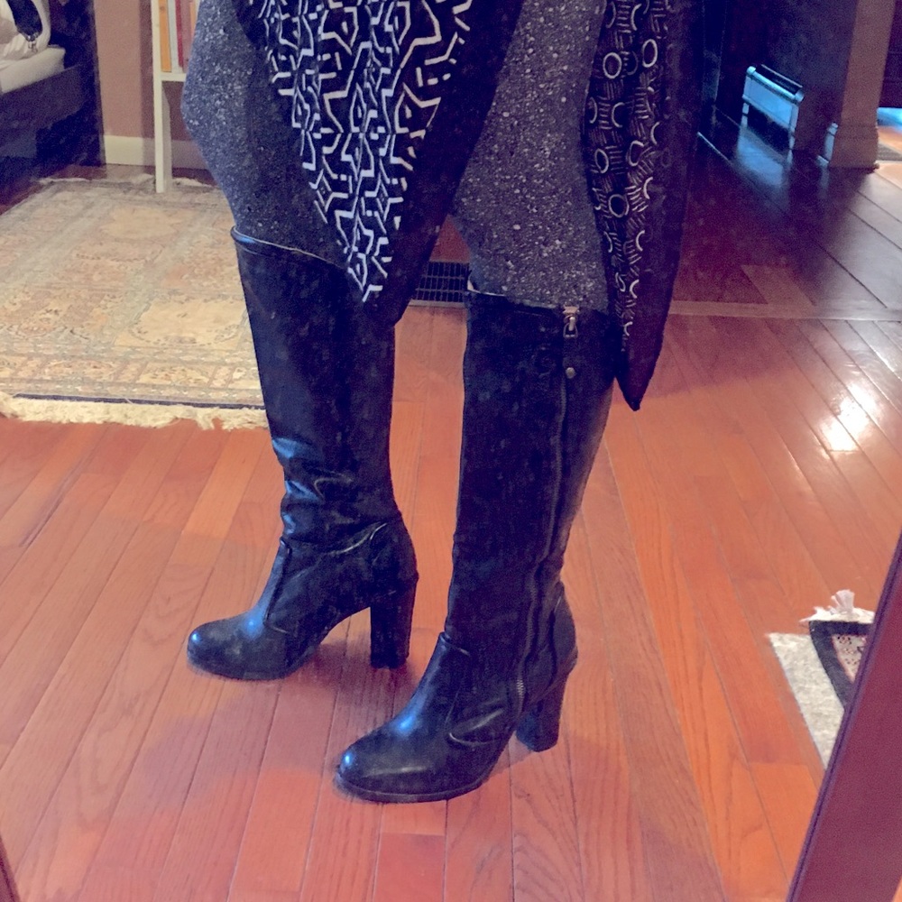 Frye heeled boots